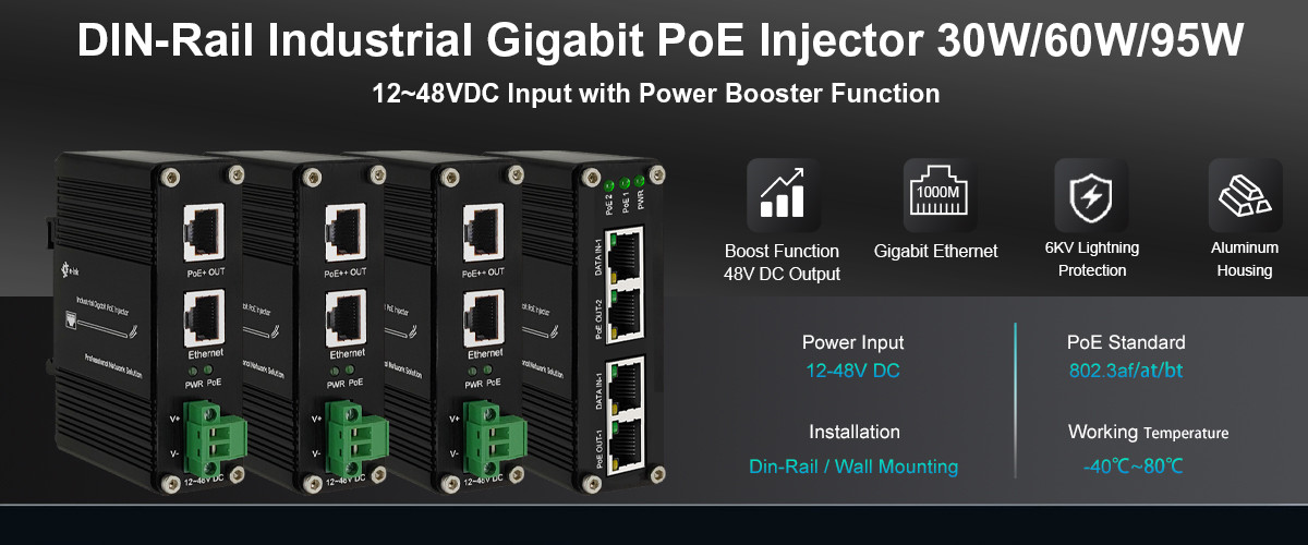 Chất lượng Công tắc PoE công nghiệp nhà máy