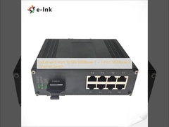 Industrial 8-Port 10/100/1000Base-T + 1-Port 1000Base-X Ethernet Switch