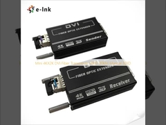 Mini 4KX2K DVI Fiber Transceiver SM10-80KM EDID thủ công
