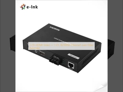 1-Ch HDMI Video + 1-Ch 10/100M Ethernet qua Fiber Extender