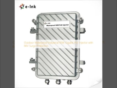 Đầu phun Gigabit PoE 95W công nghiệp chống nước ngoài trời với khả năng chống sét lan truyền 6KV