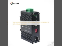 Bộ chuyển đổi đa phương tiện 10G/5G/2.5G/1G/100M Copper sang 10GBASE-X SFP+ công nghiệp nhỏ