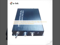 3G/HD/SD-SDI, RS422, Audio, Ethernet, Tally, Intercom & Return Video qua Fiber Multiplexer
