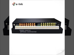 Bộ chuyển đổi âm thanh RCA hai chiều 16Ch qua sợi quang