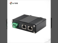 Bộ chia PoE++ 802.3bt công nghiệp 10/100/1000Mbps, điện áp đầu ra 24VDC, hỗ trợ gắn DIN-Rail và treo tường
