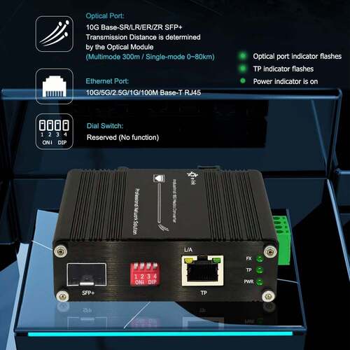 Latest company news about Đạt được kết nối liền mạch với Mini 10G Media Converter ngày hôm nay