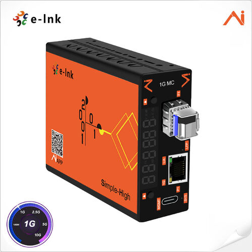 Latest company news about E-link ra mắt LNK-AI3011M-SFP: Bộ chuyển đổi phương tiện truyền thông cáp quang được quản lý thông minh được hỗ trợ bởi AI xác định lại việc bảo trì mạng