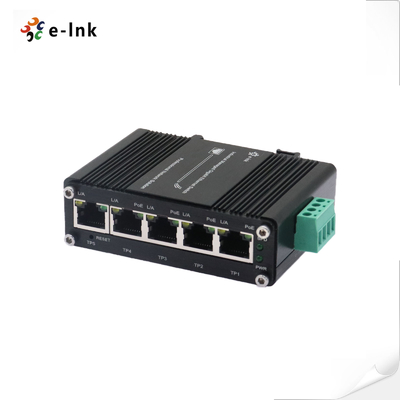 Mini Industrial được quản lý 4 cổng 10/100/1000T 802.3at Poe 30W + 1-Port 10/100/1000T Oprink Ore