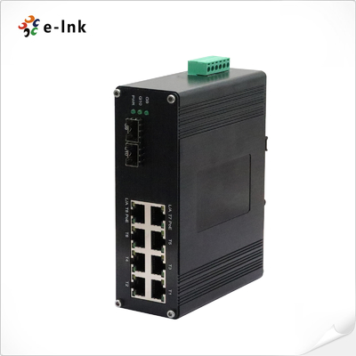 Công nghiệp 8-Port 10/100/1000M/2.5G 802.3at PoE + 2-Port 1.25G/2.5G/10G SFP+ Ethernet Switch