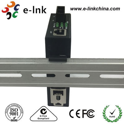 DIN-Rail 10/100/1000Base-TX đến 1000Base-X Ethernet Media Converter