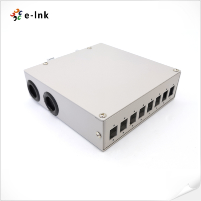 8 cổng DIN-Rail Fiber Splice Box
