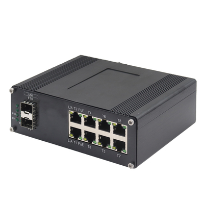 Bộ chuyển mạch Ethernet nhỏ gọn 10 cổng 10/100/1000T công nghiệp mini