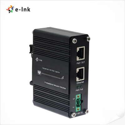 12 ~ 48V DC Power Input Công nghiệp 2.5G PoE + Injector