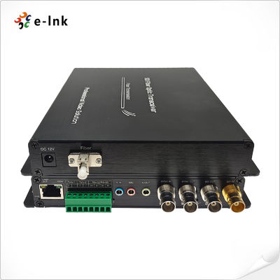 1Ch BIDI 3G-SDI Video + 2Ch Backward Analog Audio + 1Ch BIDI RS422 + 1Ch 100M Ethernet + 1Ch Backward Tally + 1Ch Backward Analog Tri-level Sync trên Fiber Extender