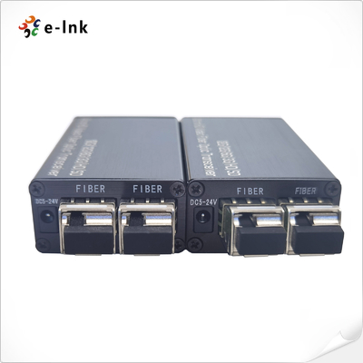 Bộ chuyển đổi mini 24G-SDI sang sợi với sợi 2 x 12G-SDI 1 * LC