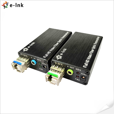 Bộ mở rộng quang DVI loại Mini với âm thanh nổi bên ngoài