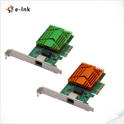 quality Bộ chuyển đổi mạng đơn Pcie X4 RJ45 10G Ethernet factory