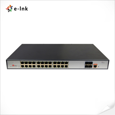Bộ chuyển mạch PoE được quản lý L3: 24 cổng 10/100/1000Base-T PoE+ với 4 cổng SFP+ 10G