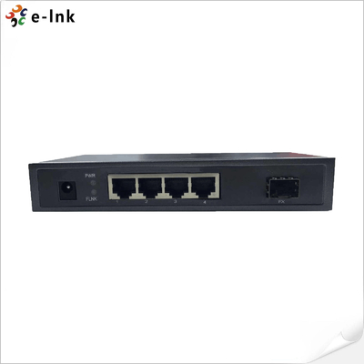 Chuyển đổi Ethernet SFP 4 cổng 10/100/1000BASE-T + 1 cổng 1000BASE-FX