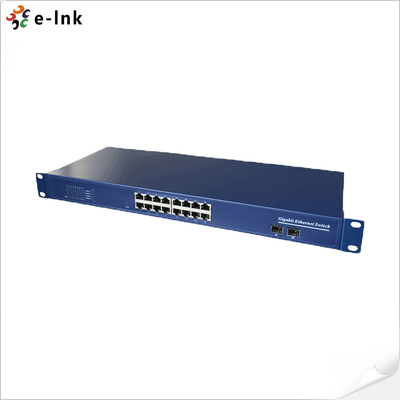 Bộ chuyển mạch Gigabit 16 cổng 10/100/1000M với 2 khe cắm SFP