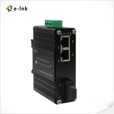 quality Mini Industrial 2-Port 10/100Base-TX đến 100Base-FX Media Converter factory