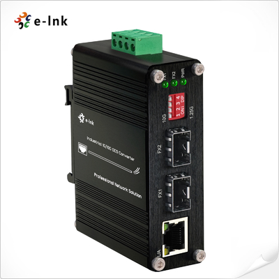 Công nghiệp 1G / 10G SFP + sang SFP + OEO Converter (3R Repeater) với chức năng chuyển đổi phương tiện truyền thông 1G Ethernet