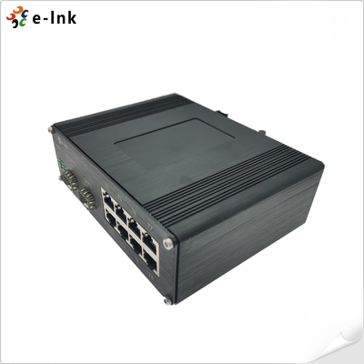 Công nghiệp 8-Port 10/100/1000T 802.3bt PoE + 2-Port 100/1000BASE-X Ethernet Switch