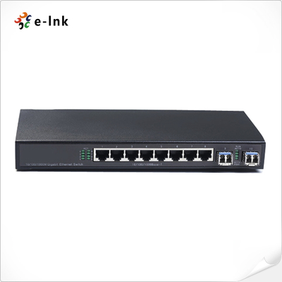 8G + 2SFP Ring Type Fiber Ethernet Switch