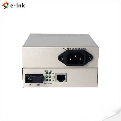 10/100M WDM Fast Ethernet Media Converter với PSU tích hợp