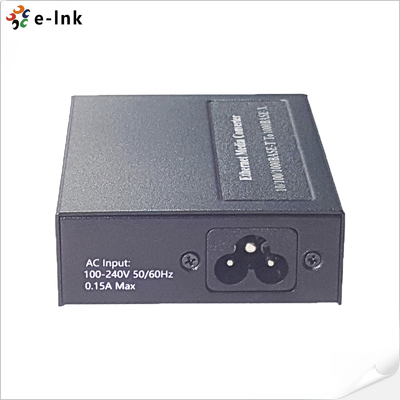 Chuyển đổi phương tiện truyền thông 2x10/100/1000BASE-T sang 1x100/1000BASE-X SFP với nguồn điện tích hợp