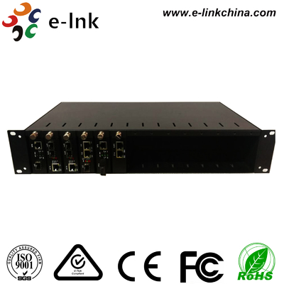 2U 14-sLOT AC đầu ra giá treo khung gầm gầm