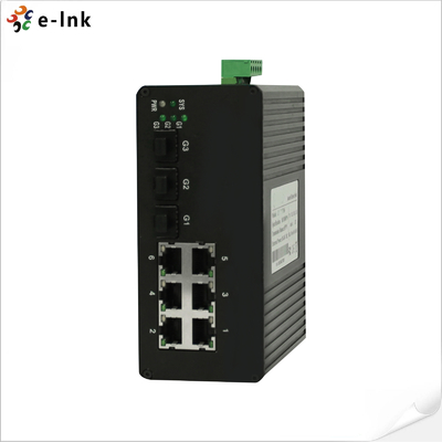 6 Port Managed Industrial Ethernet Switch với 3 cổng 1000Base-X SFP và 6 cổng 10/100Base-T (((X)
