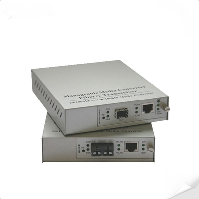 Bộ chuyển đổi phương tiện có thể quản lý 10/100/1000Base-T sang 1000Base-X SFP (Tuân thủ IEEE802.3ah OAM)