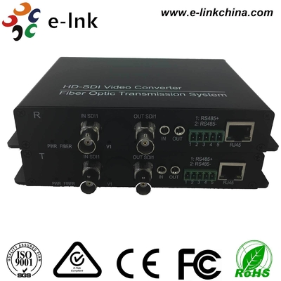 SD/HD/3G-SDI + RS485/RS422/RS232 Dữ liệu + 10/100M Ethernet qua Fiber Converter