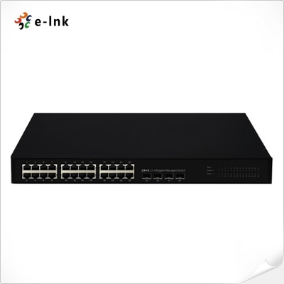 L3 quản lý 24G + 4x1000M SFP Ethernet Switch