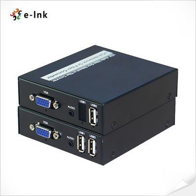 Bộ mở rộng USB VGA KVM qua CAT5/6 UTP, hỗ trợ độ phân giải lên đến 1080P@60Hz