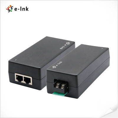 quality 36-72VDC IN, 24V 24W Gigabit Passive PoE OUT, DC to DC Converter và PoE Injector factory