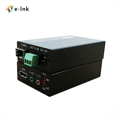 1Ch HDMI + 1Ch Bi-Directional Stereo Audio + 1Ch RS232 qua Fiber Optic Extender