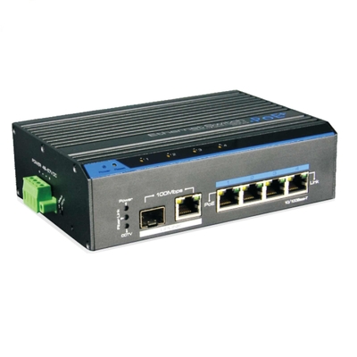 Bộ chuyển mạch Ethernet nhanh 4 cổng PoE (250M) Công nghiệp