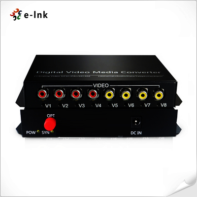 Bộ chuyển đổi âm thanh RCA hai chiều 4Ch qua sợi quang