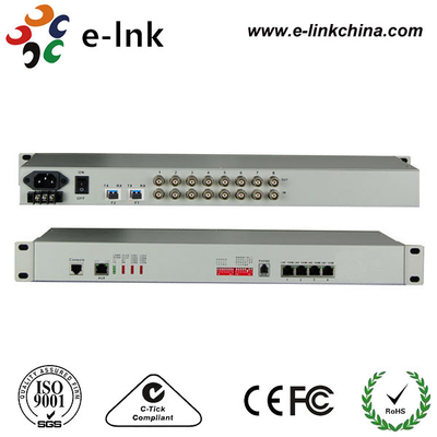 8E1 + 4GE 1 + 1 Fiber PDH Multiplexer