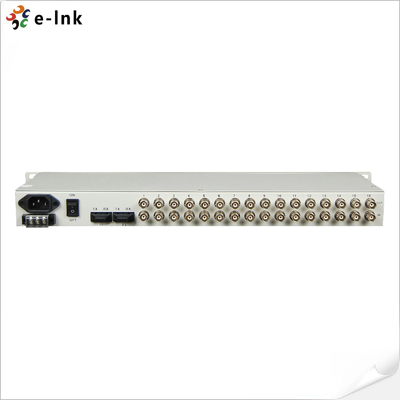 Bộ ghép kênh PDH SNMP 16E1+4FE+LCD