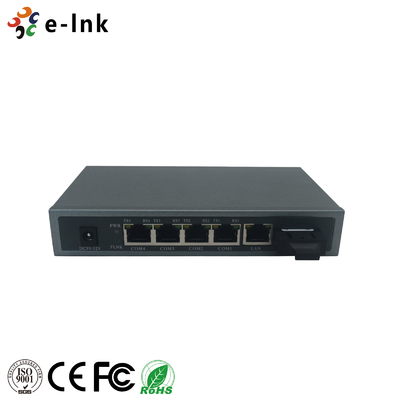 RS422 Serial to Fiber / Ethernet Converter