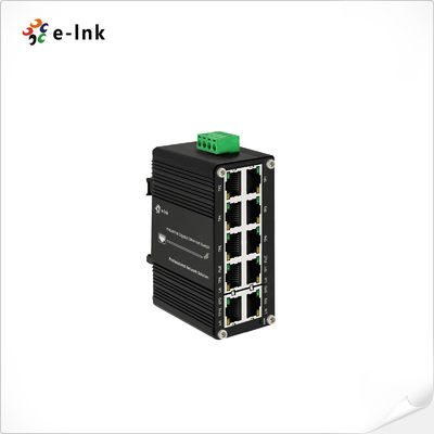 Bộ chuyển mạch Ethernet nhỏ gọn công nghiệp 8 cổng 10/100/1000T 802.3at PoE + 2 cổng 10/100/1000T hỗ trợ lắp đặt trên thanh ray DIN