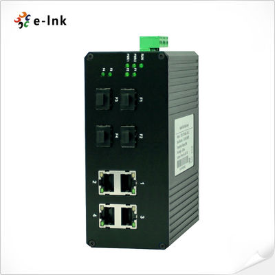4G + 4 SFP Gigabit Industrial Ethernet Switch