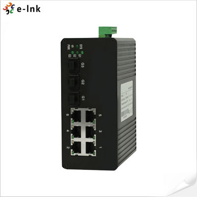 quality 6 cổng quản lý công nghiệp Ethernet chuyển đổi với 3 cổng 1000Base-X SFP cổng và 6 10/100Base-T (((X) cổng factory