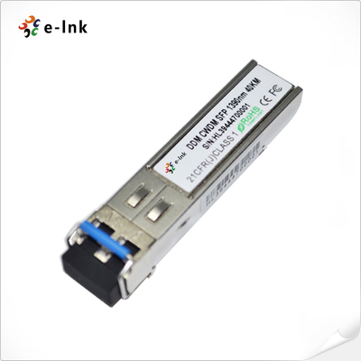 Bộ thu phát quang SFP video kỹ thuật số HD-SDI CWDM 1270 ~ 1610nm 80km (MSA)