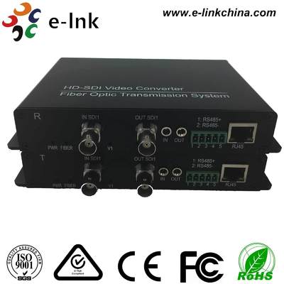 Bộ chuyển đổi cáp quang SD/HD/3G-SDI + Dữ liệu RS485/RS422/RS232 + Ethernet 10/100M