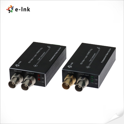 Chuyển đổi HD-SDI loại mini sang Fiber với Tally & Reverse RS485