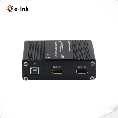 Mini 4K / 60Hz HDMI 2.0 KVM USB qua Fiber Optic Extender